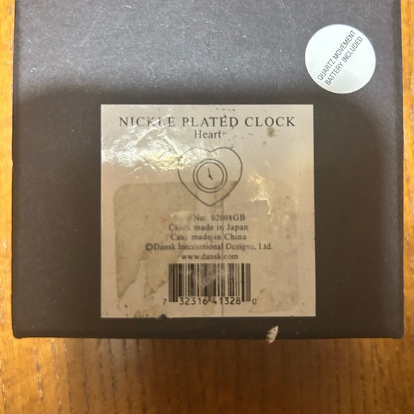 Mini Dansk Clock Quartz Mechanism Paperweight EUC! - Picture 7 of 9